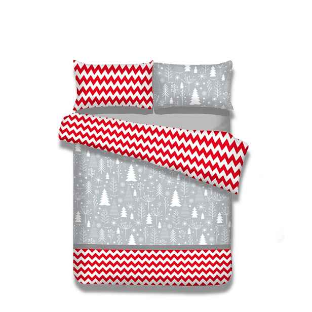 ArtFlhf Vánoční povlečení na dvoulůžko CHRISTMASMESS