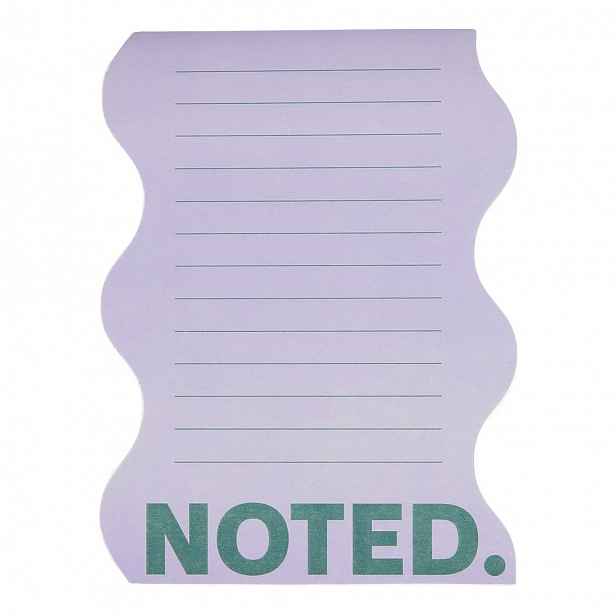 EVERYDAY Samolepicí lístečky "Noted" - modrá