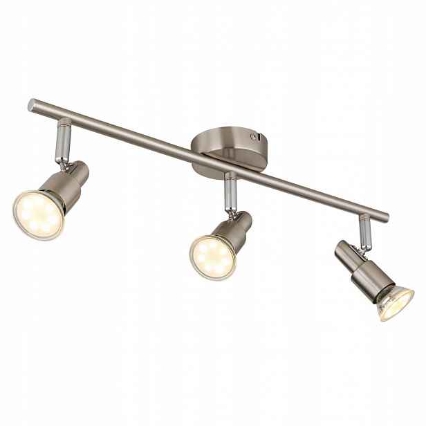 Spot Reflektor Stropní Svítidlo Svítidlo GU10 Chrom 3x Pohyblivé Globo Lighting