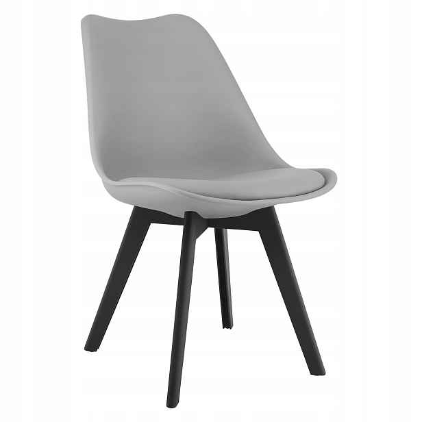 Dřevěná Židle 82 CM Šedá Do Obývacího Pokoje, Jídelny, Kuchyně, Kanceláře