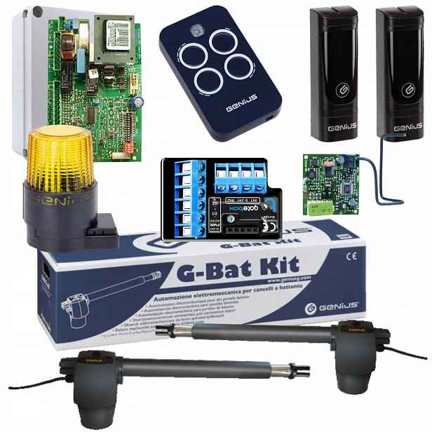 Genius G-BAT300+ Modul WiFi Lampa Guard+ pohon dvoukřídlé brány