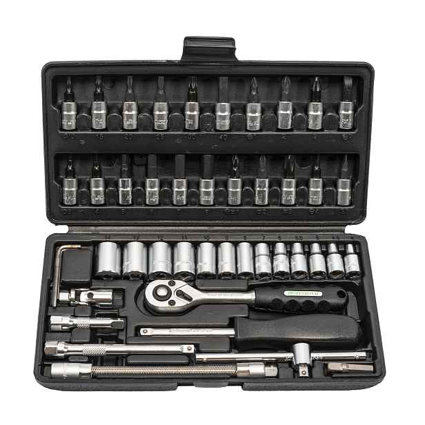 HONITON Sada hlavic 1/4" 46 dílů