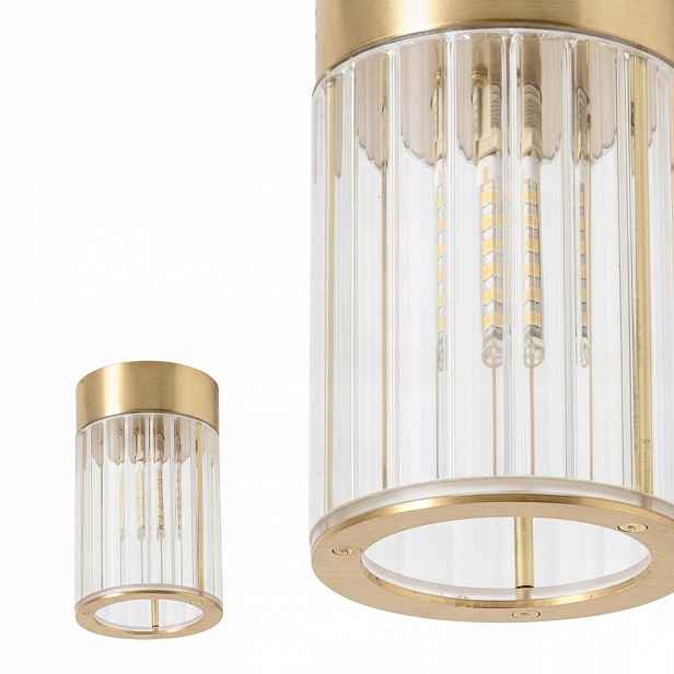 Stropní Svítidlo Stropní mosazná lampa Aria G9 Glamour do obývacího pokoje 13 cm Zuma Line
