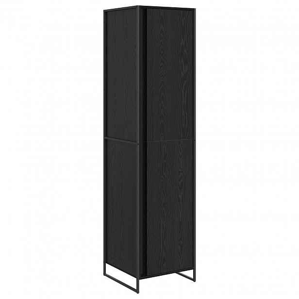 vidaXL Skříň Černý dub 50 x 50 x 200 cm Kompozitní dřevo