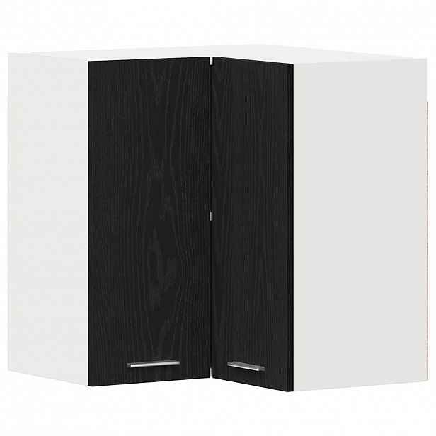 vidaXL Závěsná skříňka Lyon Černý dub 57 x 57 x 60 cm Kompozitní dřevo