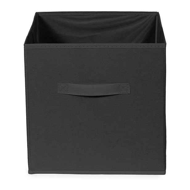Černý látkový úložný box 31x31x31 cm – Compactor