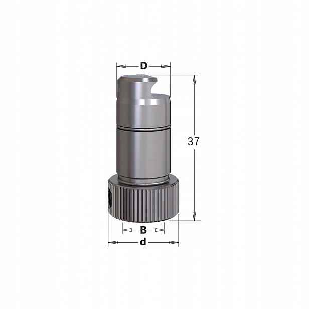 Cmt Rychlospojka pro stroje Biesse D20 B10 mm S15 mm pravá