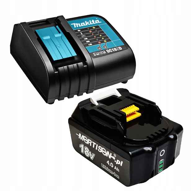 Napájecí sada Makita DC18SD Akumulátor Mortison 18V 4Ah BL1840B