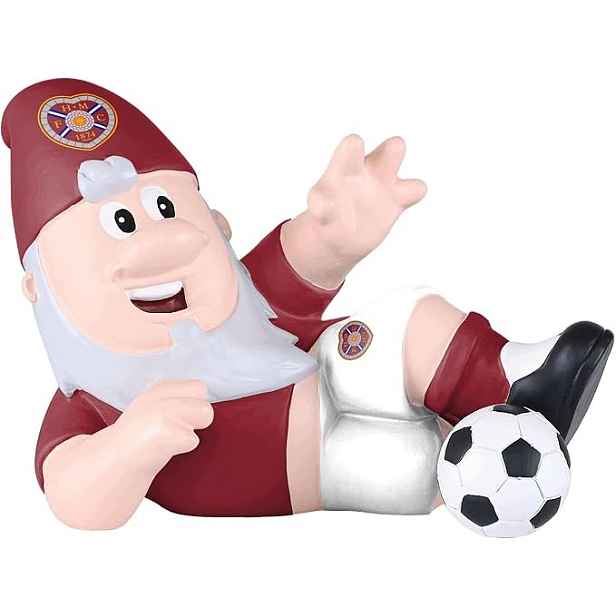 Oficiální zahradní trpaslík pro fotbal Heart Of Midlothian Fc Sliding