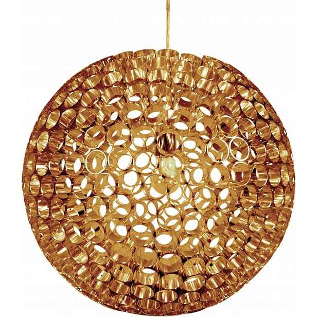 Stropní svítidlo měděná koule z kovových trubek 1X60W E27 Abros Candellux