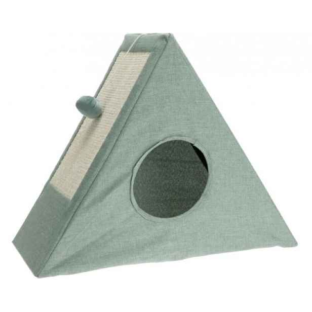 Stan pro kočky 40 cm, zelená/šedá