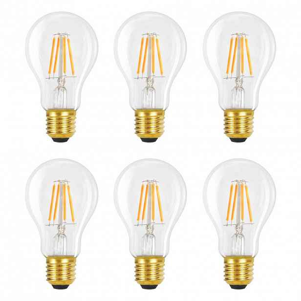 Nettlife LED žárovky E27 4W (sada 6 ks)