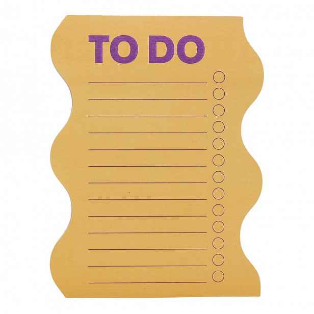EVERYDAY Samolepicí lístečky "To Do" - žlutá