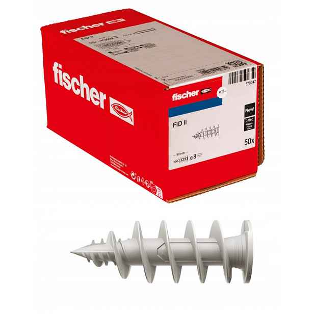 Kotevní kolíky pro izolaci Fid II, krabička 50 mm, 50 Ks . Fischer