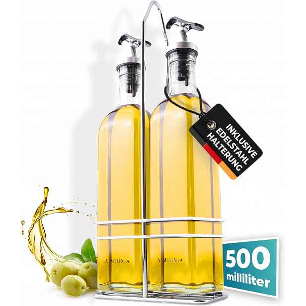Sada dávkovačů octa a oleje 2x500 ml