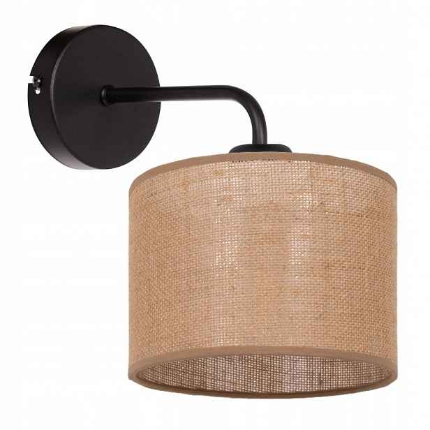 Skandinávská Nástěnná Lampa Jutová Nástěnná Lampa