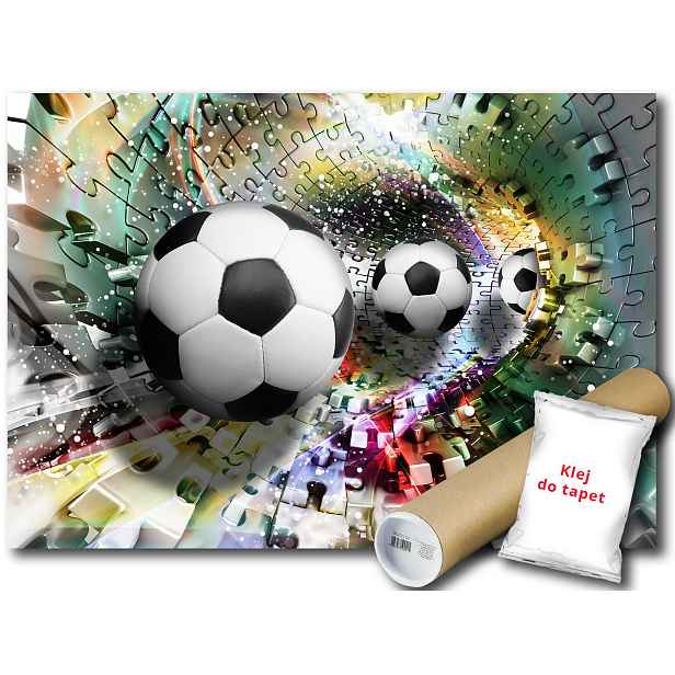 Vinylová fototapeta Fotbalový tunel 3D 152x104