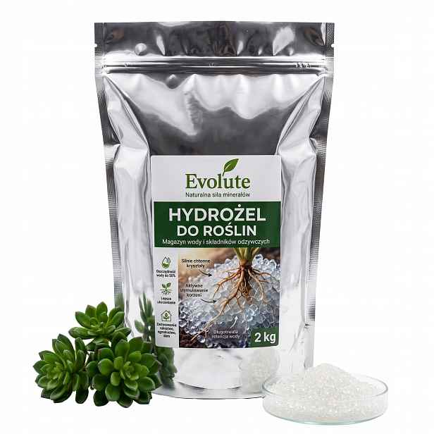 Hydrogel Zahradnický hydrogel zásobník vody květiny ovoce zelenina 5 x 2 Kg