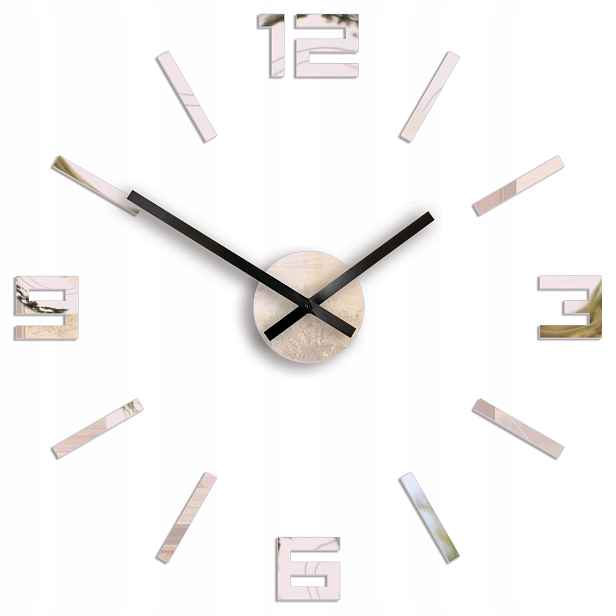 Nástěnné hodiny ModernClock Arabic zrcadlové 50 cm