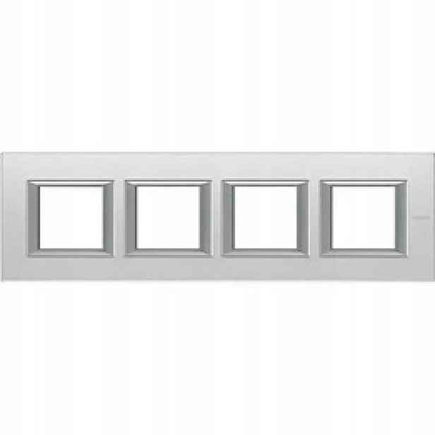 Axolute Rámeček protohranný rám 4X2 Mirror Glass Bticino HA4802M4HVSA