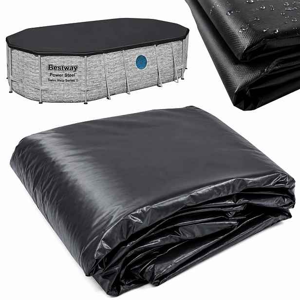 Krycí Plachta srolovatelné do bazén Bestway Power Steel Swim Vista Series II 488x305
