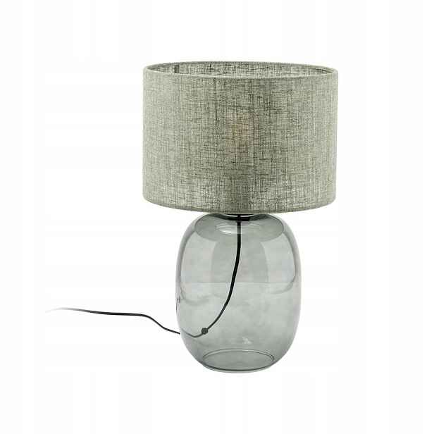Noční Lampa Melody Grafitová Barva Se Skleněným Stínítkem 5989 Tk Lighting