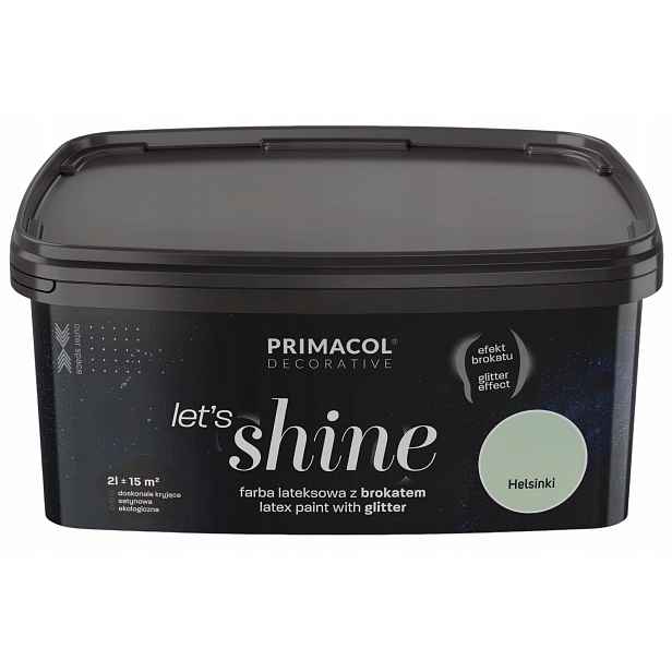 Primacol Let's Shine 2L Helsinki Barva Dekorativní Se Třpytkami