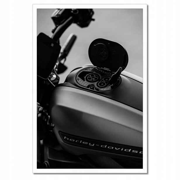 Plakáty v rámu 40x60 Harley Davidson Motocykl