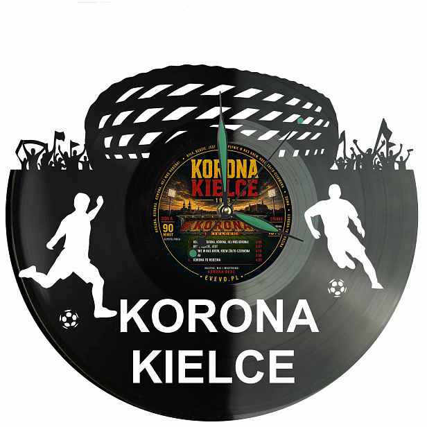 Koruna Kielce Dárek pro milovníka originální Nástěnná Dekorace z desky