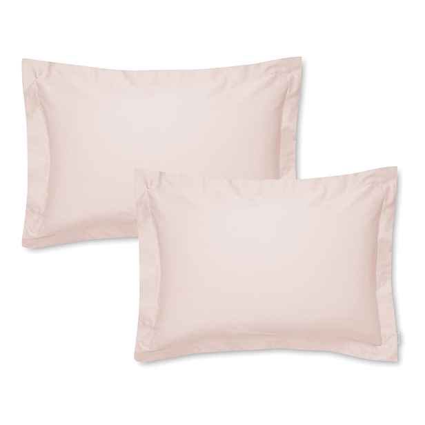 Povlaky na polštáře v sadě 2 ks z bavlněného saténu 50x75 cm Cotton Sateen – Bianca