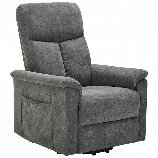 Cantus RELAXAČNÍ KŘESLO, textil, šedá