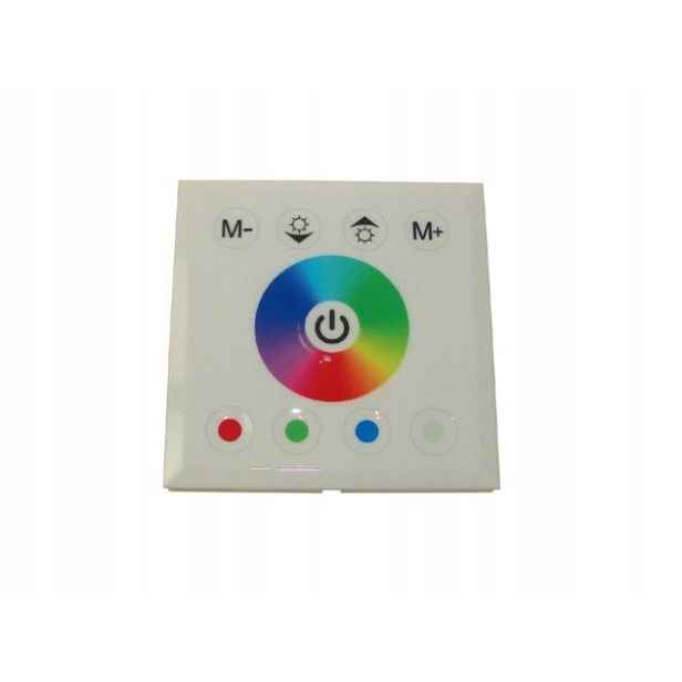 Led kontrolér Rgbw panel 16A 12-24V bílý