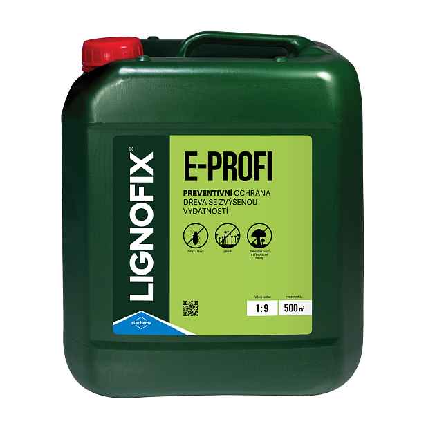 Přípravek preventivní Stachema Lignofix E-Profi hnědý 10,0 kg