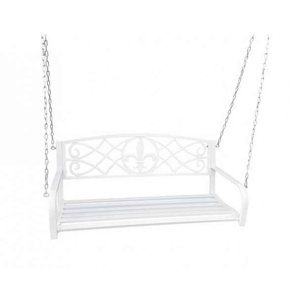 Zahradní houpačka, bílá, ABEA