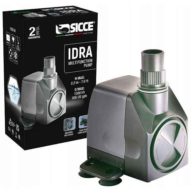 Sicce Idra Pump Multifunkční čerpadlo 1300L/H 22W