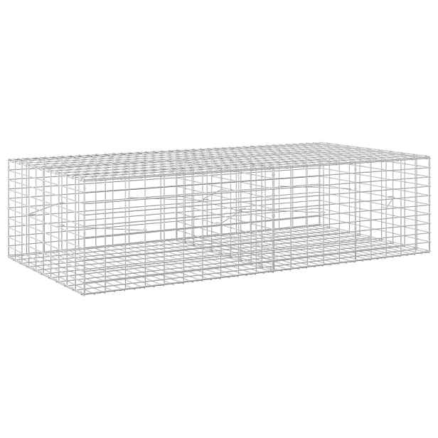 vidaXL Gabion s drátem 5 mm a síťkou 5x10 cm 200x100x50 cm