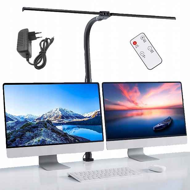 Kreslicí Lampa Led Stolní Lampa Dvojitá Výkonná Nabíječka 24W