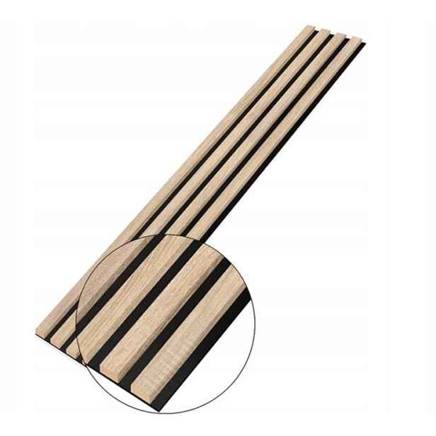 Designový akustický panel Dub Sonoma - 18 cm - 4 lamely