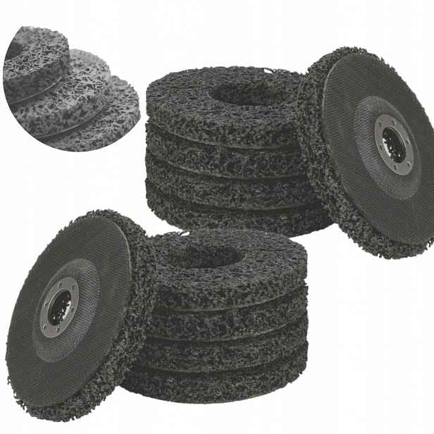 Kotouč 125 MM Pro Hrubé Čištění Talířem Otvor 10 Ks