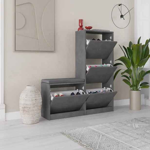 Casarredo Botník se sedákem Dude - šedá