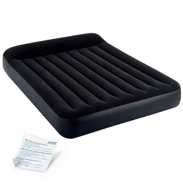 Nafukovací matrace INTEX 64143 203x152 cm tmavě modrá
