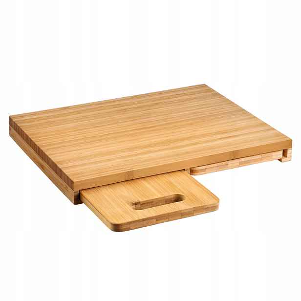 Sada 3 Krájecích Prkének Z Bambusu 39,2 x 30 x 3,8 CM Do Kuchyně Fsc