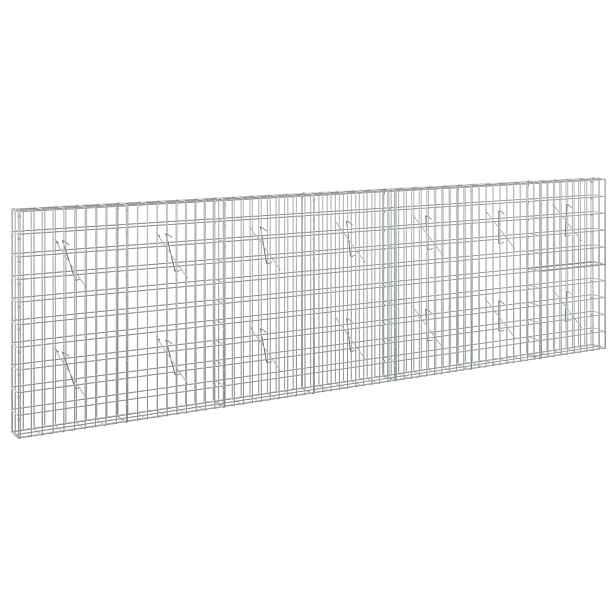 vidaXL Gabion s drátem 5 mm a síťkou 5x10 cm 350x10x100 cm