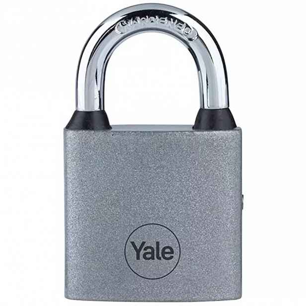 Visací zámek Yale Y111B/38/121/1 železný stříbrný