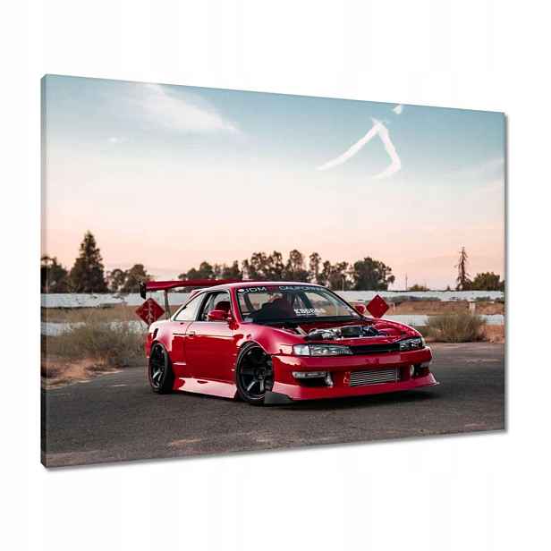 Obrazy 80x60 Sportovní červené auto