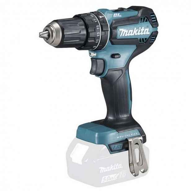 Makita - 18V AKU vrtací šroubovák s příklepem, bez baterie a nabíječky DHP485Z