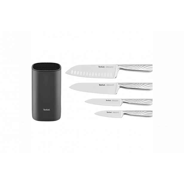 Sada nožů Tefal Precision K289S555 4 ks + Blok