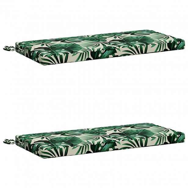 vidaXL Sady polštářů na lavici (2 kusy) SOEST 2 ks 100% polyester