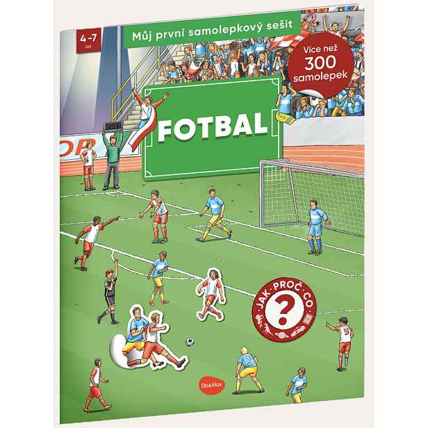 Ella&Max Můj první samolepkový sešit – FOTBAL