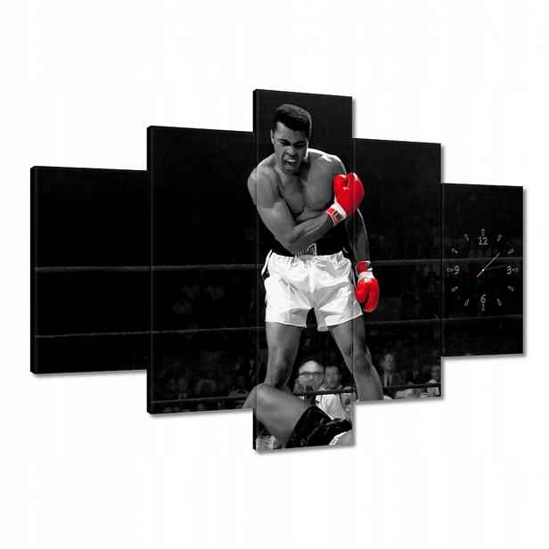 Nástěnné hodiny 150x105 Muhammad Ali Boxer